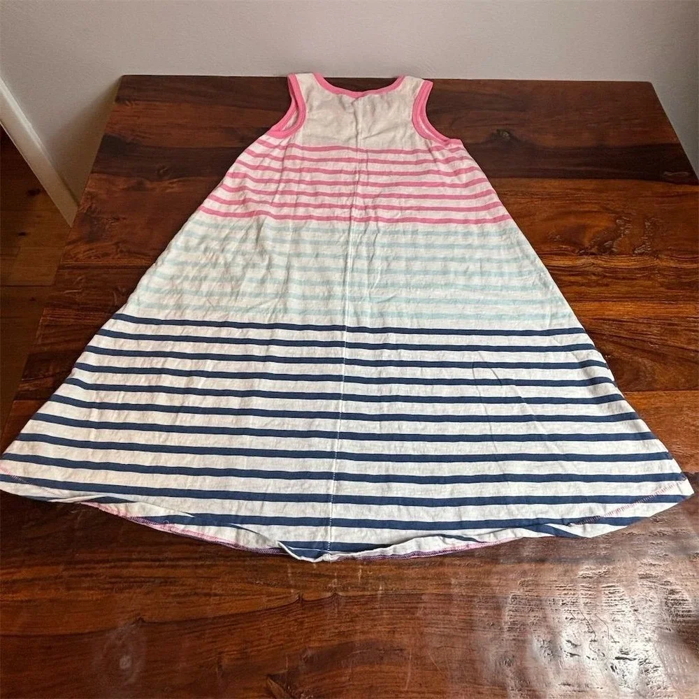 GAP‎ Kids XL Sleeveless Striped Dress Multicolor Knee Length Summer Casual